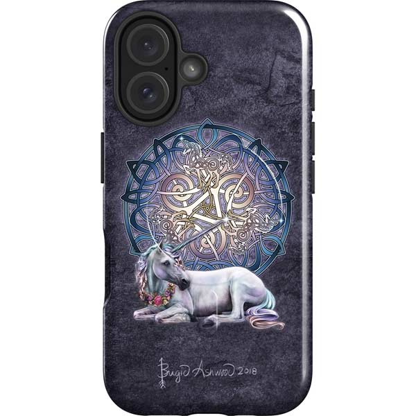 Celtic Unicorn by Brigid Ashwood iPhone 16 Magsafe Impact Case