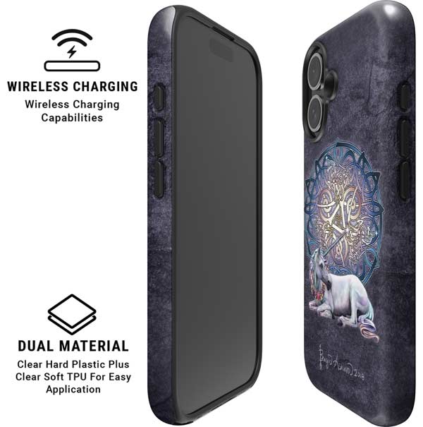Celtic Unicorn by Brigid Ashwood iPhone 16 Magsafe Impact Case