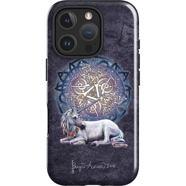Celtic Unicorn by Brigid Ashwood iPhone 16 Pro Magsafe Impact Case