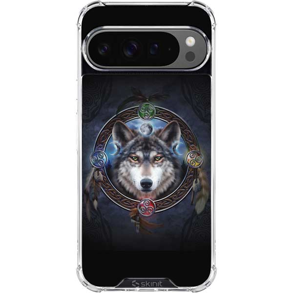 Celtic Wolf Guide by Brigid Ashwood Google Pixel 10 Pro XL Clear Case