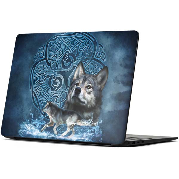Celtic Wolf by Brigid Ashwood Surface Laptop 7 15in Skin
