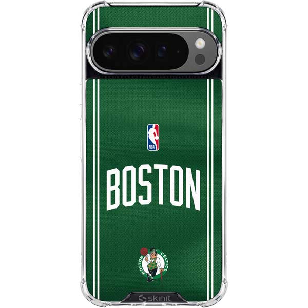 NBA Boston Celtics Jersey Google Pixel 10 Pro XL Clear Case
