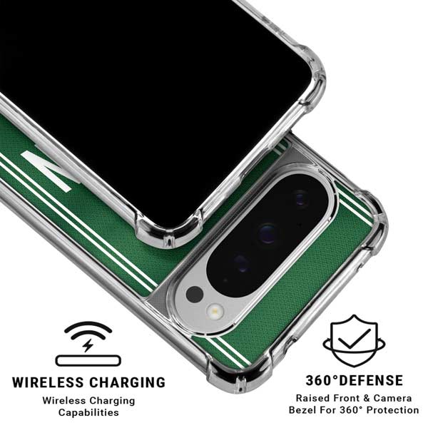 NBA Boston Celtics Jersey Google Pixel 10 Pro XL Clear Case