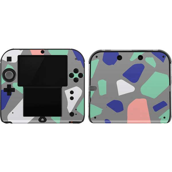 Cement Terrazzo Nintendo Skins