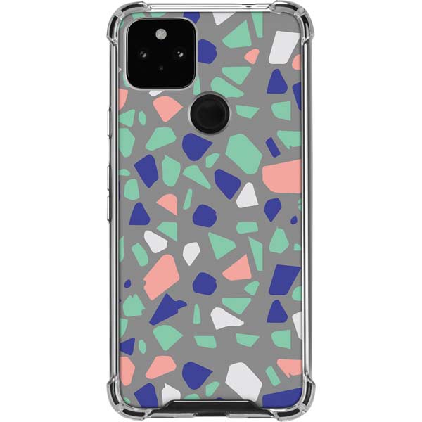 Cement Terrazzo Pixel Cases