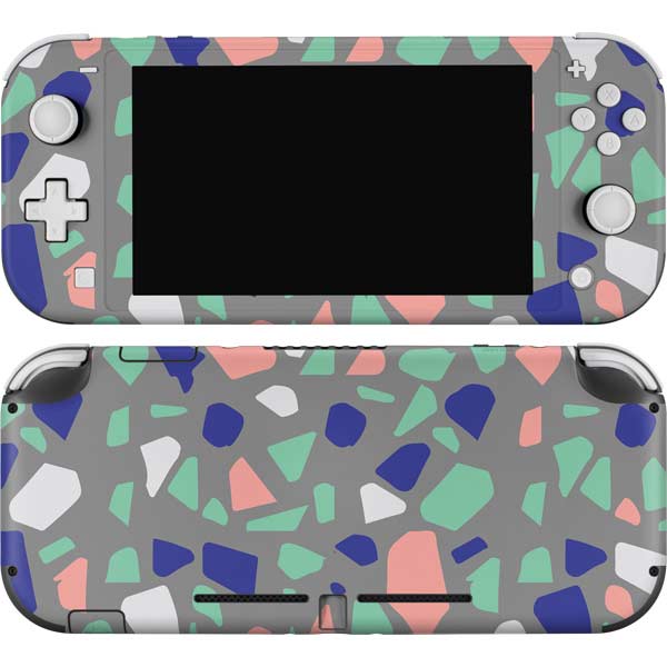 Cement Terrazzo Nintendo Skins