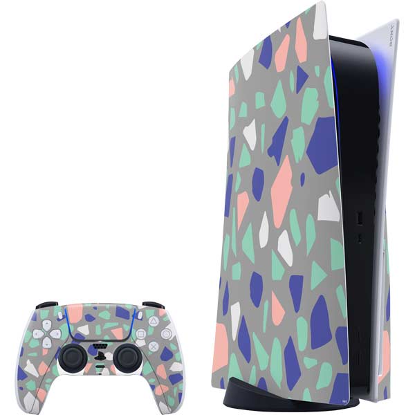 Cement Terrazzo PlayStation PS5 Skins