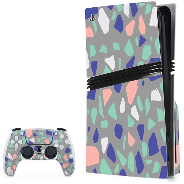 Cement Terrazzo PlayStation PS5 Skins