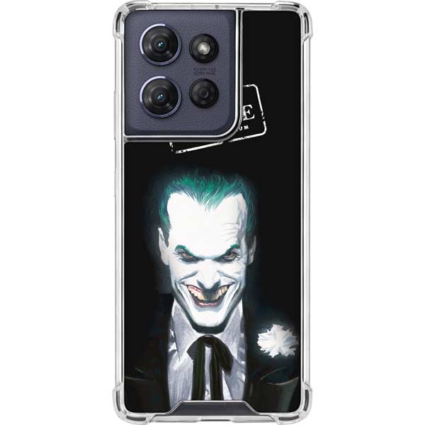 DC Comics The Joker Portrait by Alex Ross Moto G 5G (2025) Clear Case