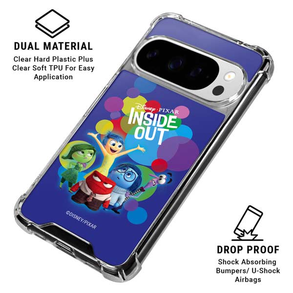 Disney Inside Out Character Group Google Pixel 10 Pro Clear Case