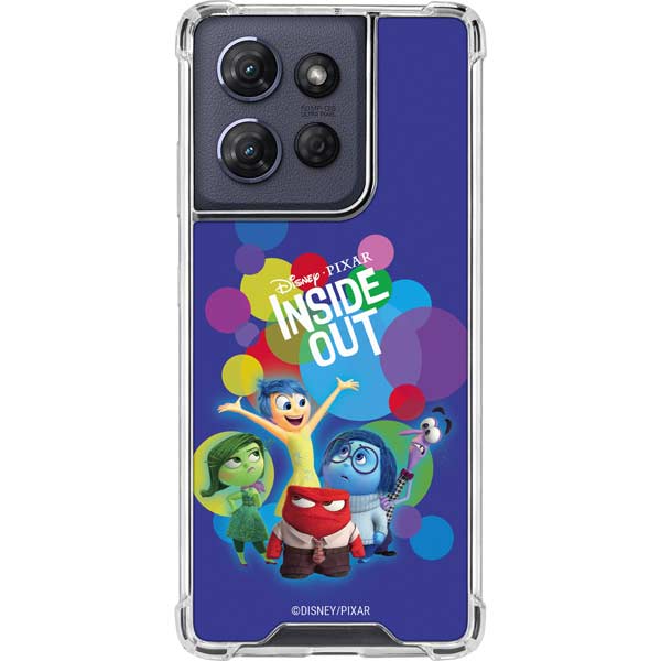 Disney Inside Out Character Group Moto G Play 5G (2025) Clear Case