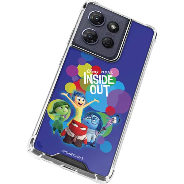 Disney Inside Out Character Group Moto G Play 5G (2025) Clear Case