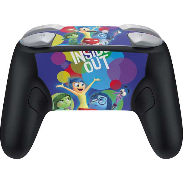 Disney Inside Out Character Group Nintendo Switch 2 (2025) Pro Controller Skin