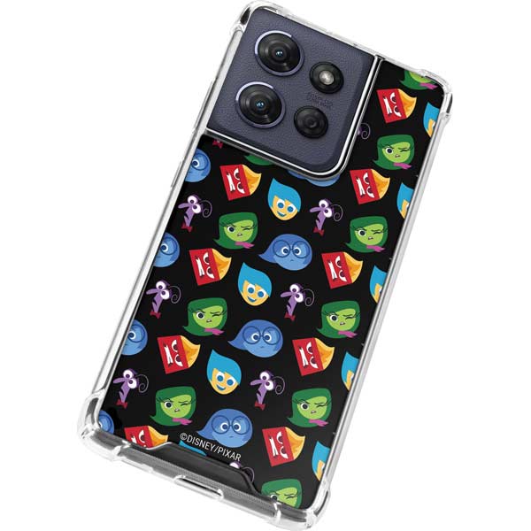 Disney Inside Out Character Pattern Moto G Power 5G (2025) Clear Case