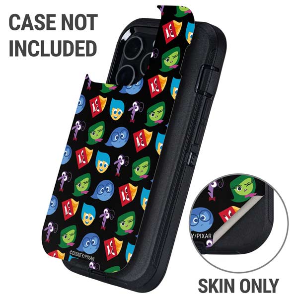 Disney Inside Out Character Pattern Otterbox Defender iPhone Skin