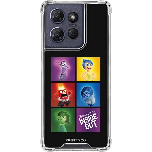 Disney Inside Out Character Portraits Moto G 5G (2025) Clear Case
