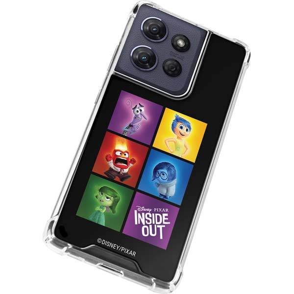 Disney Inside Out Character Portraits Moto G 5G (2025) Clear Case
