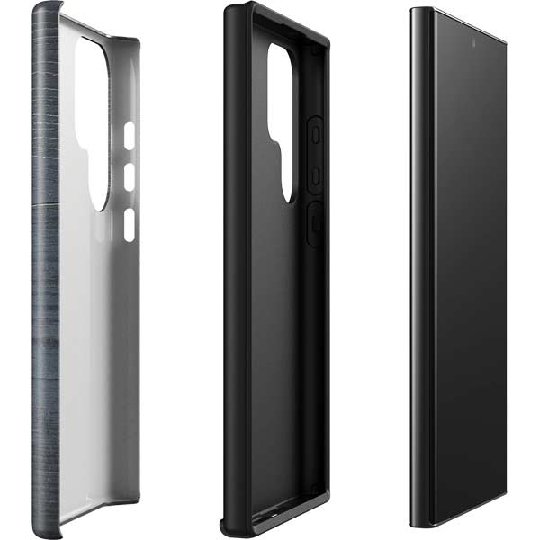 Charcoal Wood Galaxy S23 Ultra Pro Case