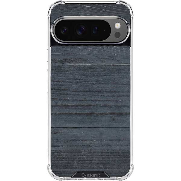 Charcoal Wood Google Pixel 10 Pro XL Clear Case