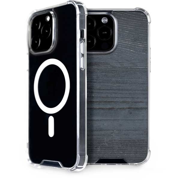 Charcoal Wood iPhone Cases