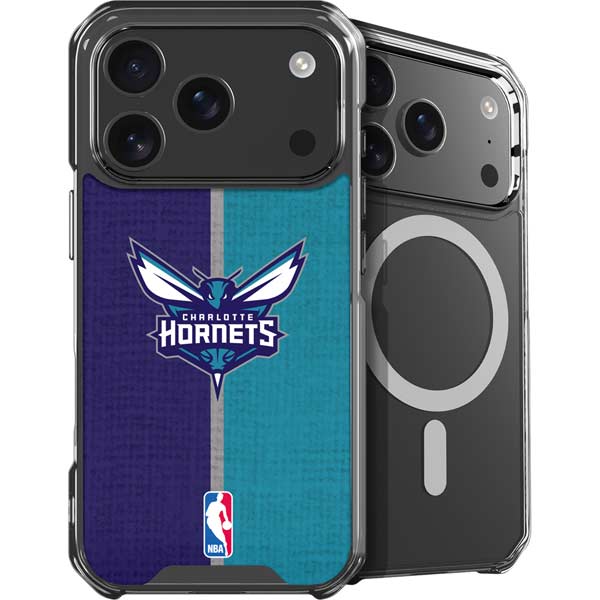 NBA Charlotte Hornets Canvas iPhone 17 Pro MagSafe Case