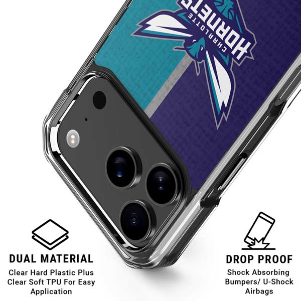 NBA Charlotte Hornets Canvas iPhone 17 Pro MagSafe Case