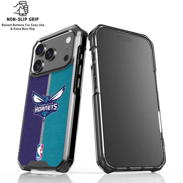 NBA Charlotte Hornets Canvas iPhone 17 Pro MagSafe Case