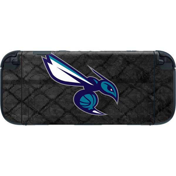 NBA Charlotte Hornets Dark Rust Nintendo Switch 2 (2025) with Joy-Con Skin