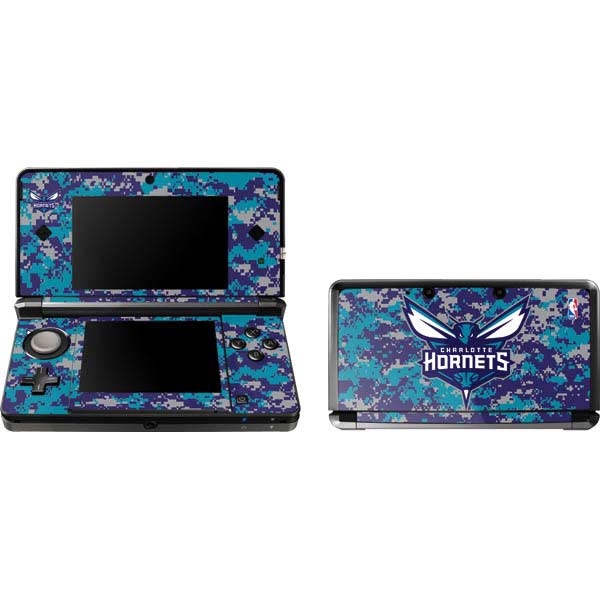 NBA Charlotte Hornets Digi Camo Nintendo Skins