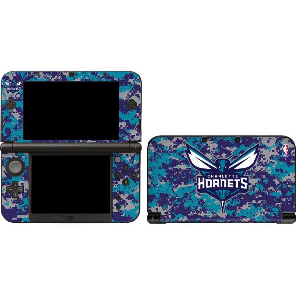 NBA Charlotte Hornets Digi Camo Nintendo Skins
