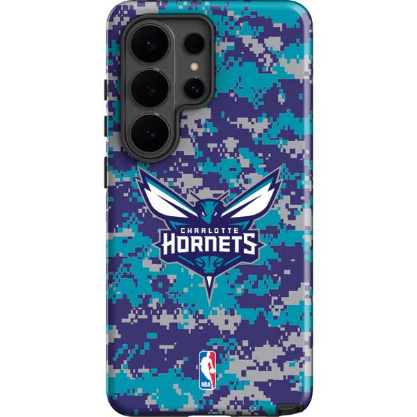 NBA Charlotte Hornets Digi Camo Galaxy S26 Ultra Impact Case