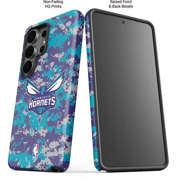 NBA Charlotte Hornets Digi Camo Galaxy S26 Ultra Impact Case
