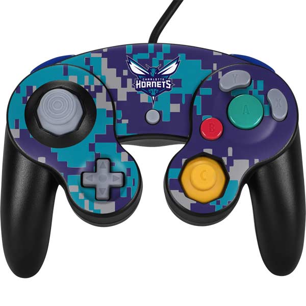 NBA Charlotte Hornets Digi Camo Nintendo Skins