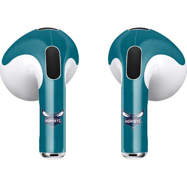 NBA Charlotte Hornets Distressed Apple AirPods (3rd Gen 2021) Skin