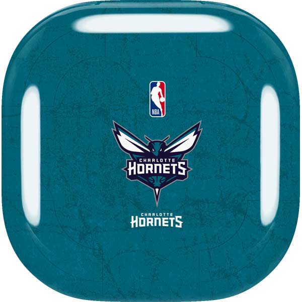 NBA Charlotte Hornets Distressed Galaxy Buds Live Skin