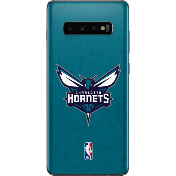 NBA Charlotte Hornets Distressed Galaxy S10 Plus Skin