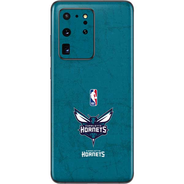 NBA Charlotte Hornets Distressed Galaxy S20 Ultra 5G Skin