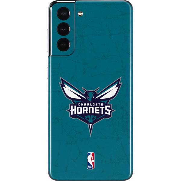 NBA Charlotte Hornets Distressed Galaxy S21 5G Skin