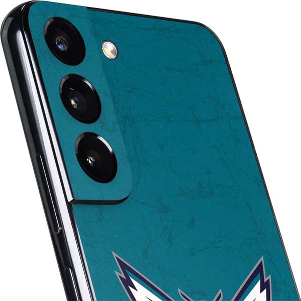 NBA Charlotte Hornets Distressed Galaxy S22 Plus Skin
