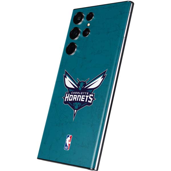 NBA Charlotte Hornets Distressed Galaxy S22 Ultra Skin