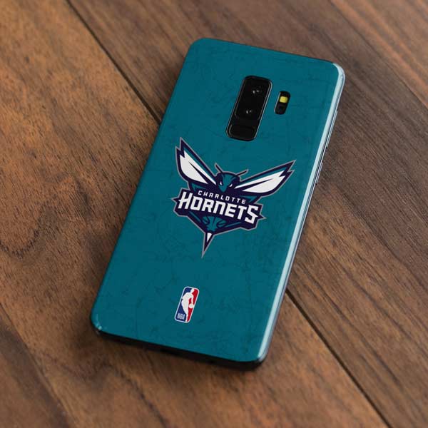 NBA Charlotte Hornets Distressed Galaxy S9 Plus Skin