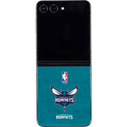 NBA Charlotte Hornets Distressed Galaxy Z Flip5 5G Skin