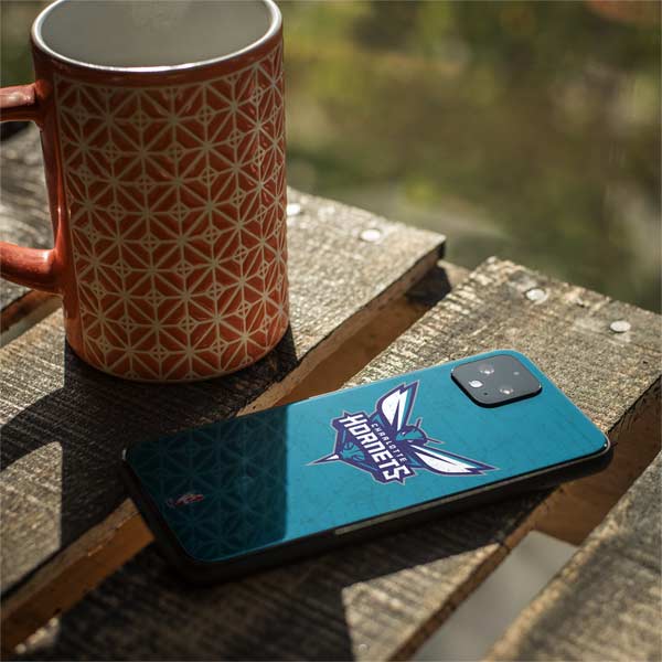 NBA Charlotte Hornets Distressed Google Pixel 4 Skin