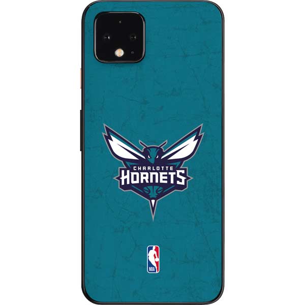 NBA Charlotte Hornets Distressed Google Pixel 4 Skin