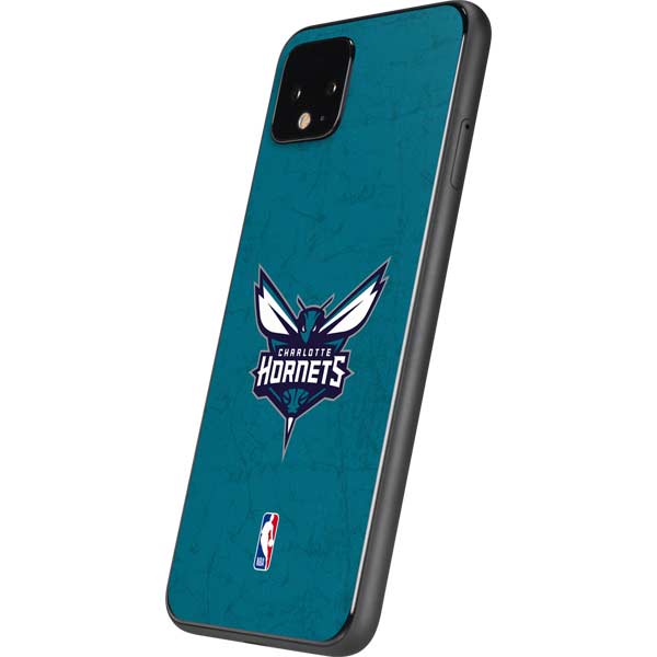 NBA Charlotte Hornets Distressed Google Pixel 4 Skin