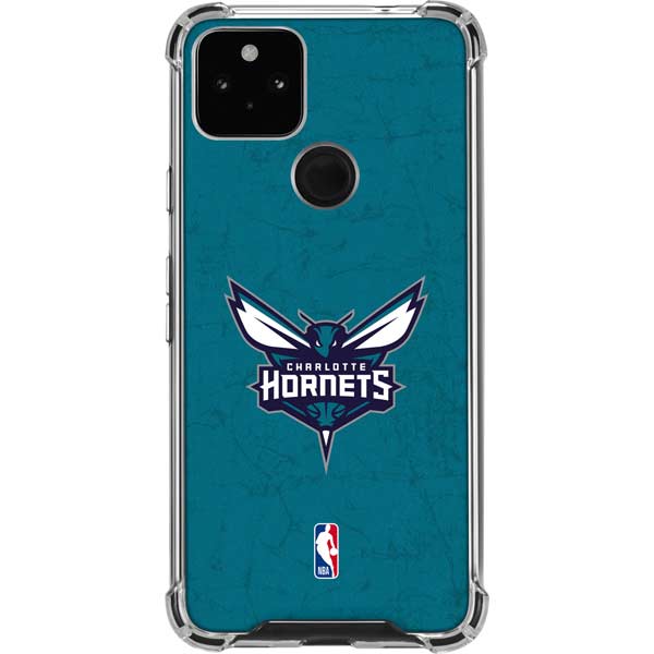 NBA Charlotte Hornets Distressed Pixel Cases