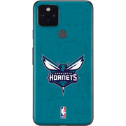 NBA Charlotte Hornets Distressed Google Pixel 5a Skin