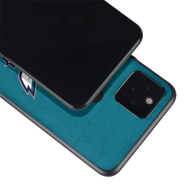 NBA Charlotte Hornets Distressed Google Pixel 5a Skin