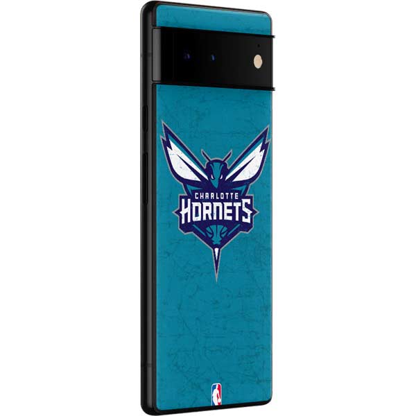 NBA Charlotte Hornets Distressed Google Pixel 6 Pro Skin