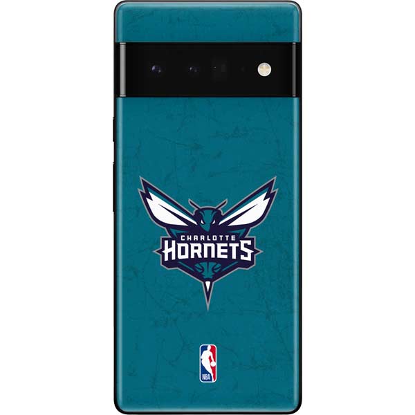 NBA Charlotte Hornets Distressed Google Pixel 6 Pro Skin